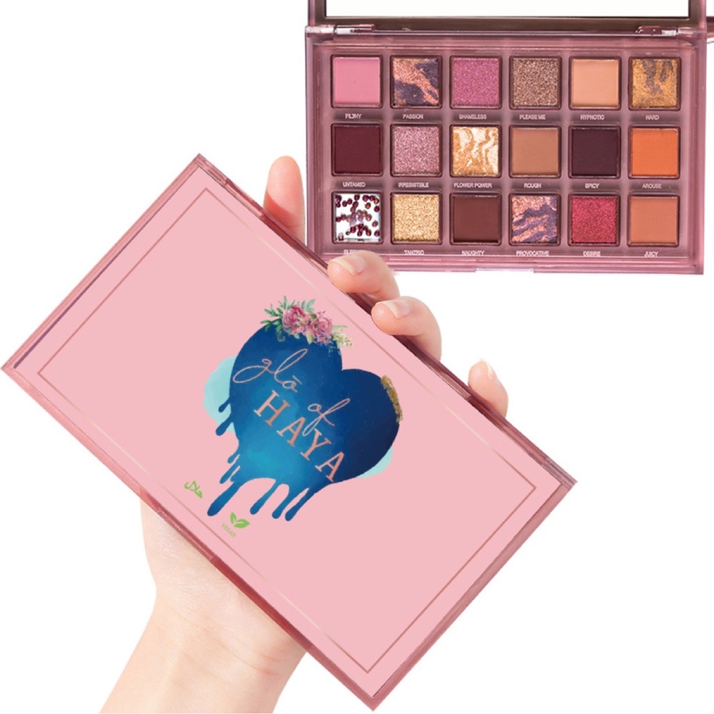 glō of HAYA nude palette